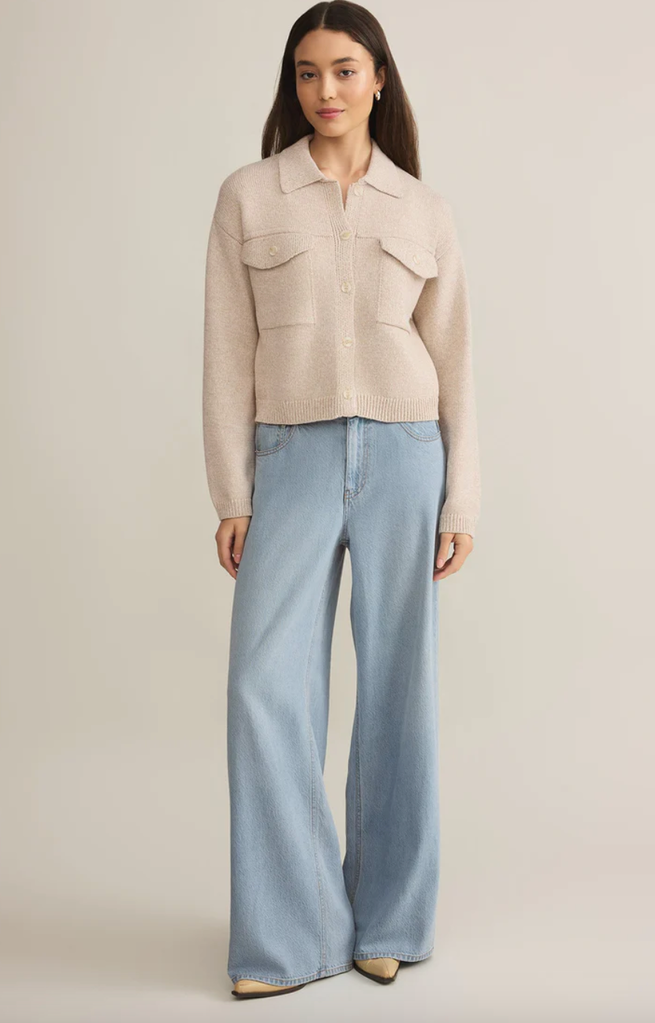 Z SUPPLY CIELO SWEATER KNIT JACKET