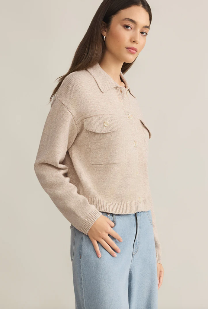 Z SUPPLY CIELO SWEATER KNIT JACKET