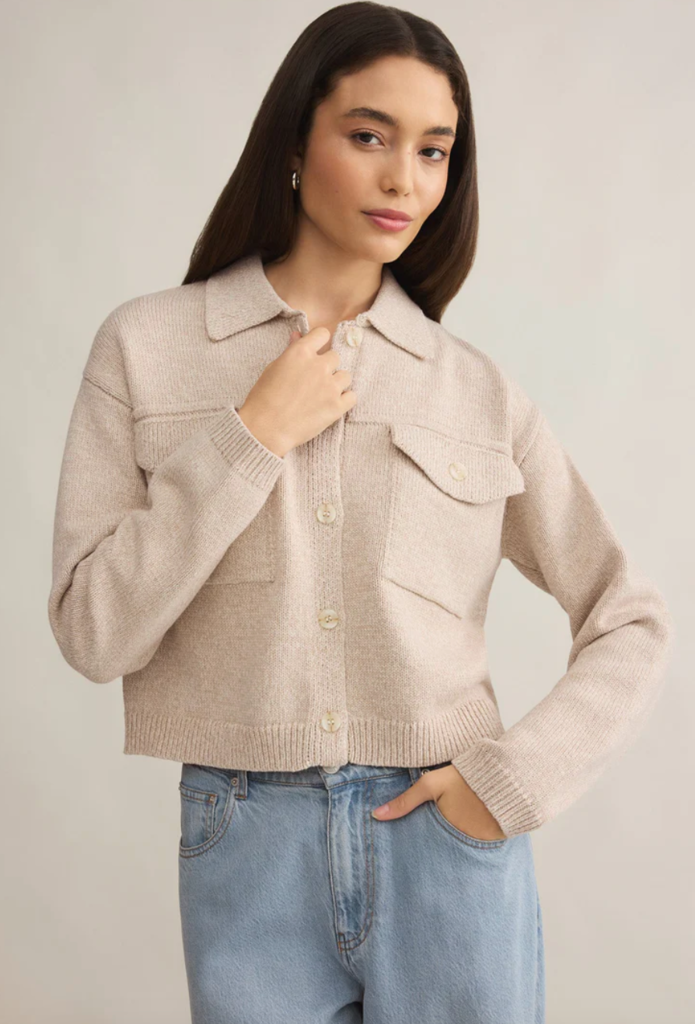 Z SUPPLY CIELO SWEATER KNIT JACKET