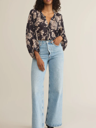 Z SUPPLY WREN ARI FLORAL BLOUSE