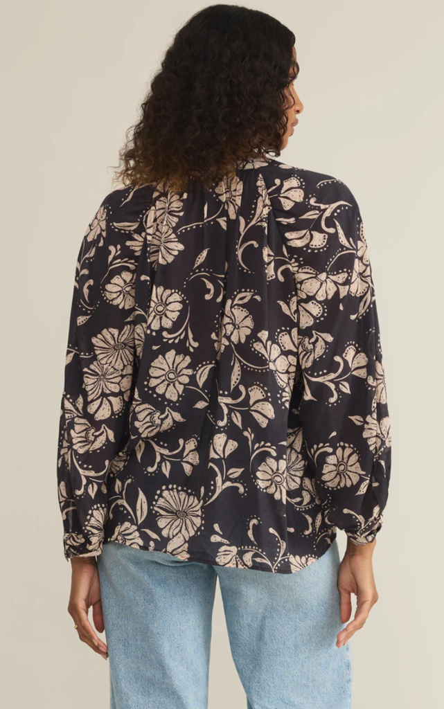 Z SUPPLY WREN ARI FLORAL BLOUSE