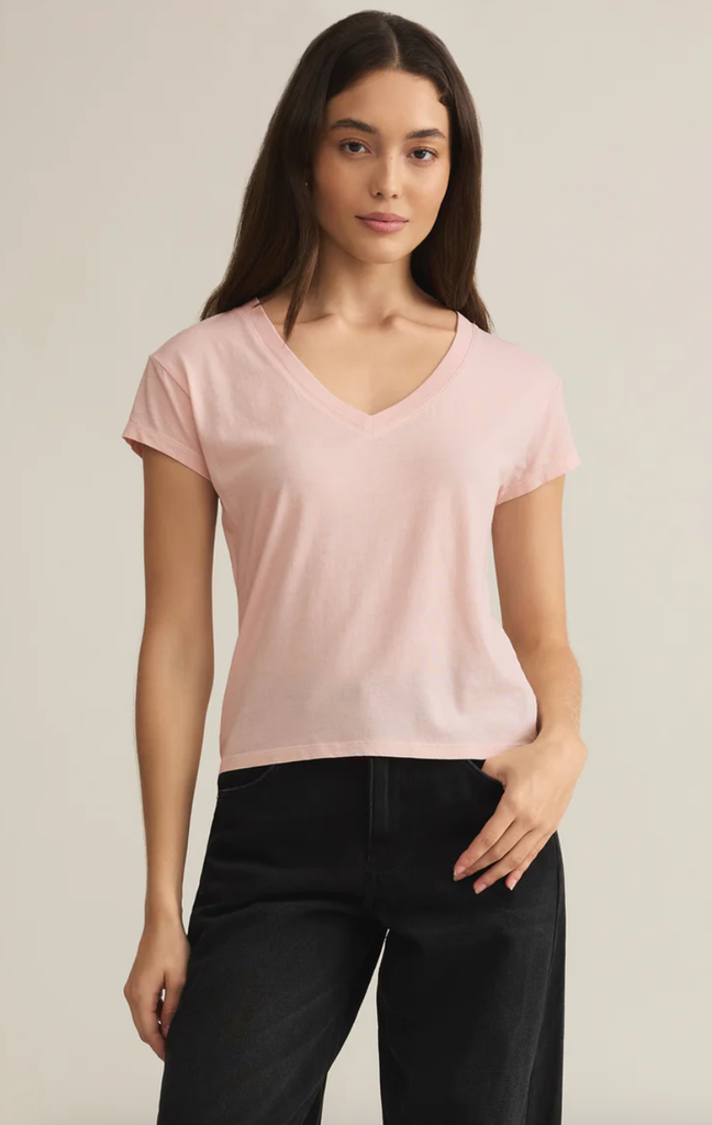 Z SUPPLY MODERN V-NECK TEE