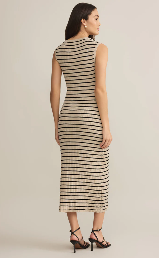 Z SUPPLY GISELLE STRIPE MIDI DRESS