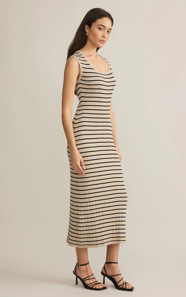 Z SUPPLY GISELLE STRIPE MIDI DRESS