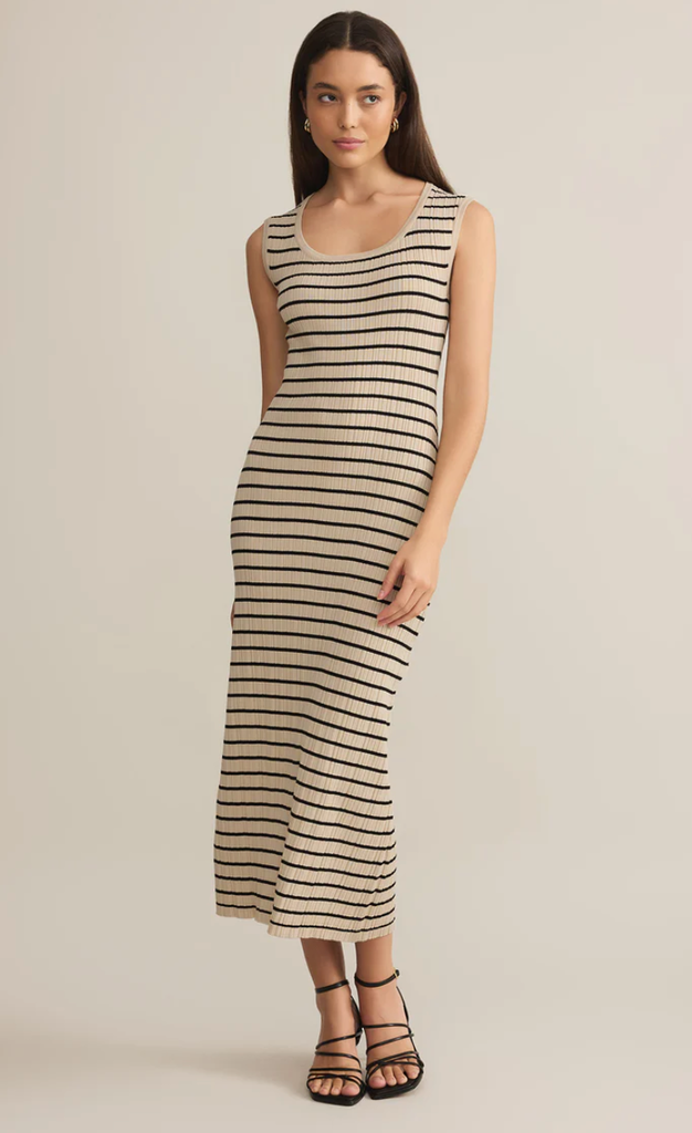 Z SUPPLY GISELLE STRIPE MIDI DRESS