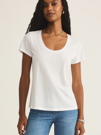 Z SUPPLY ANYWHERE SCOOP TEE