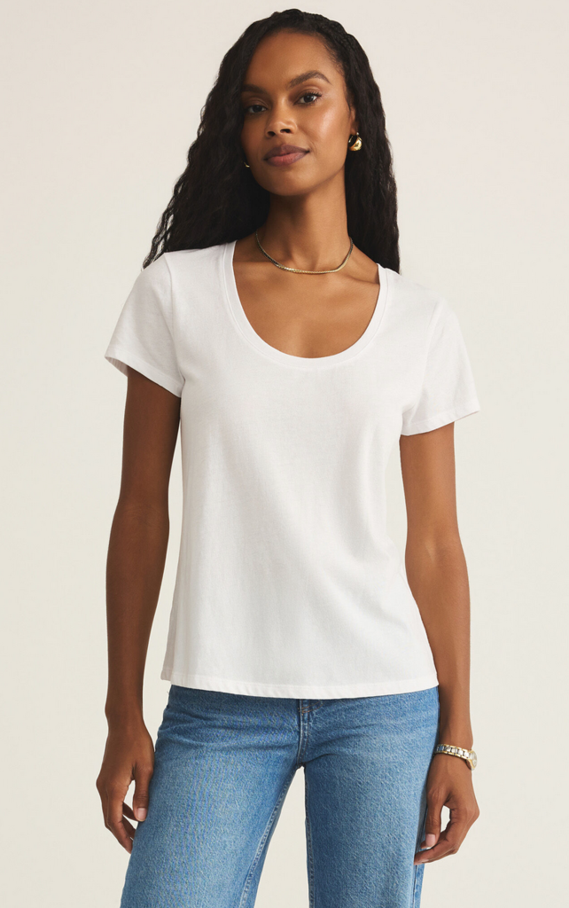 Z SUPPLY ANYWHERE SCOOP TEE