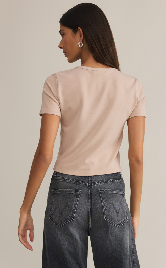 Z SUPPLY SECOND SKIN CREW TOP