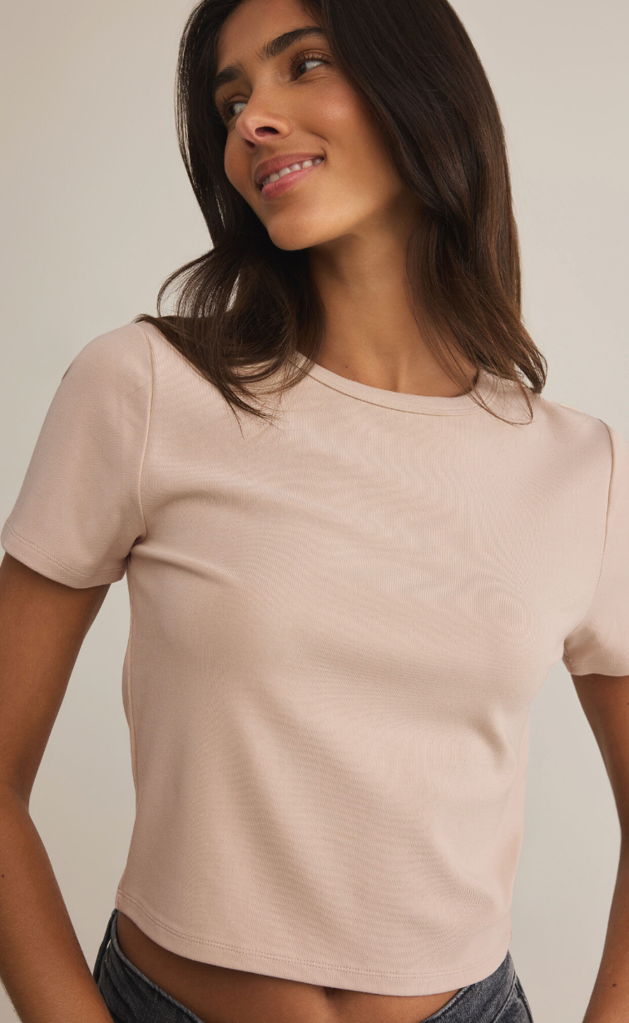 Z SUPPLY SECOND SKIN CREW TOP