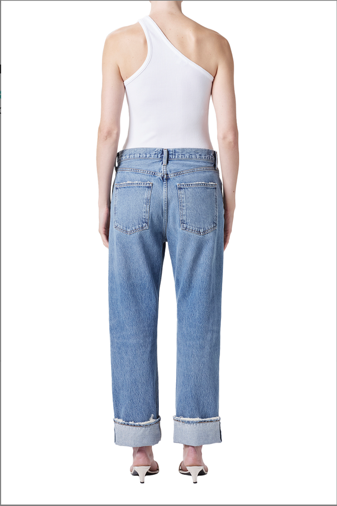 AGOLDE FRAN LOW SLUNG EASY STRAIGHT JEAN