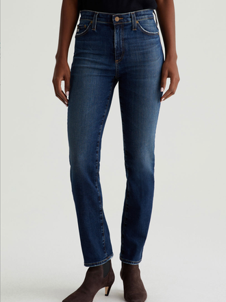 AG JEANS MARI MID RISE SLIM STRAIGHT JEAN