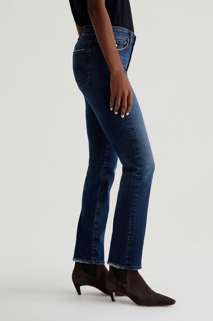 AG JEANS MARI MID RISE SLIM STRAIGHT JEAN