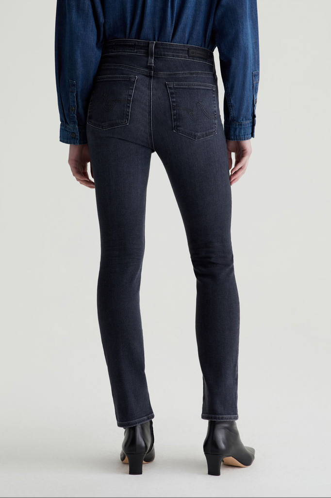 AG JEANS MARI MID RISE SLIM STRAIGHT JEAN