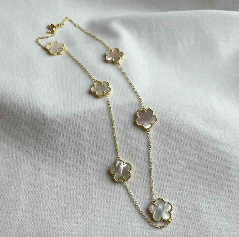 SAHIRA ADELINE CLOVER NECKLACE