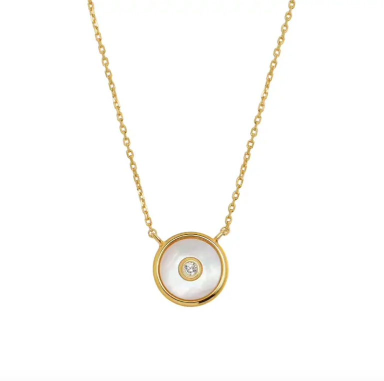 SAHIRA CYNTHIA MOP NECKLACE