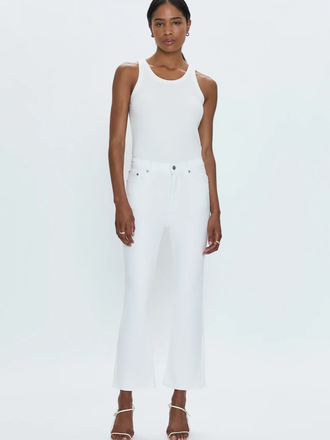 PISTOLA LENNON HIGH RISE CROP BOOT JEAN