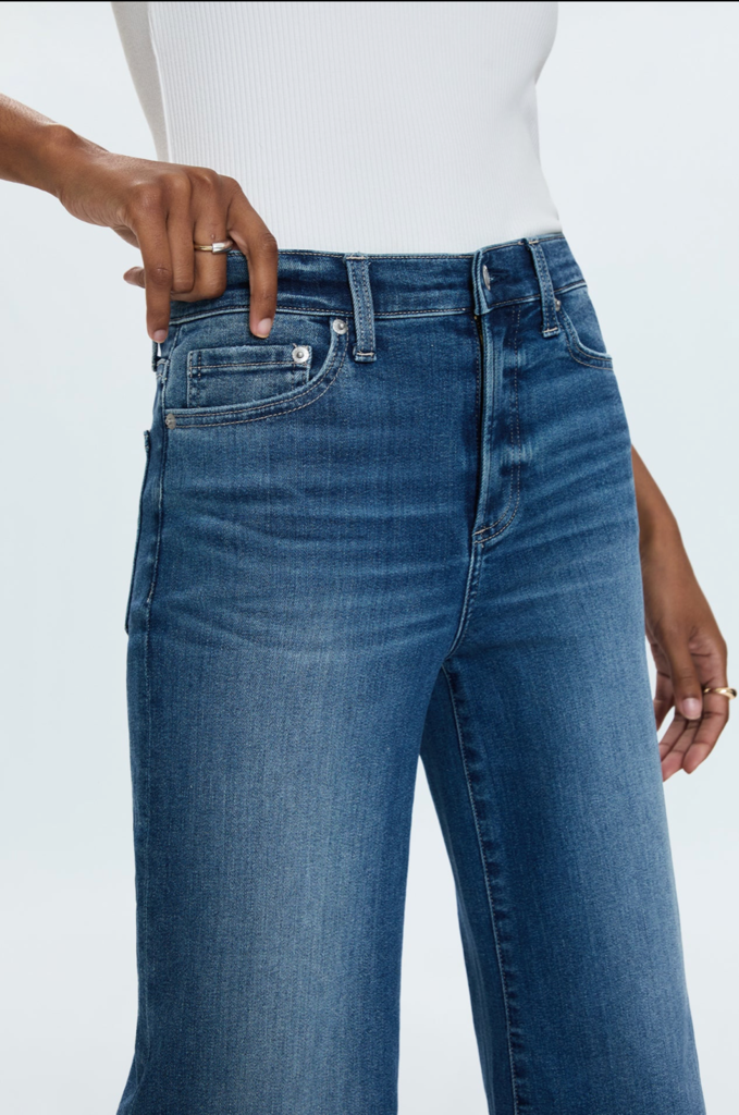 PISTOLA IZZY MID RISE WIDE LEG JEAN