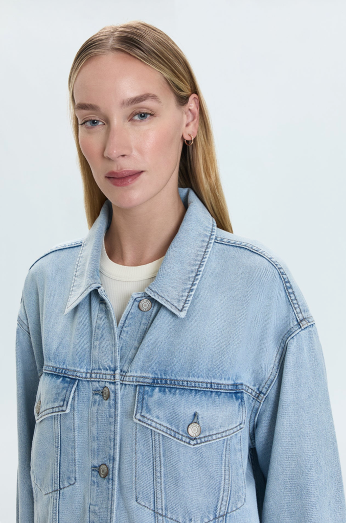 PISTOLA ROWAN BOYFRIEND TRUCKER JACKET