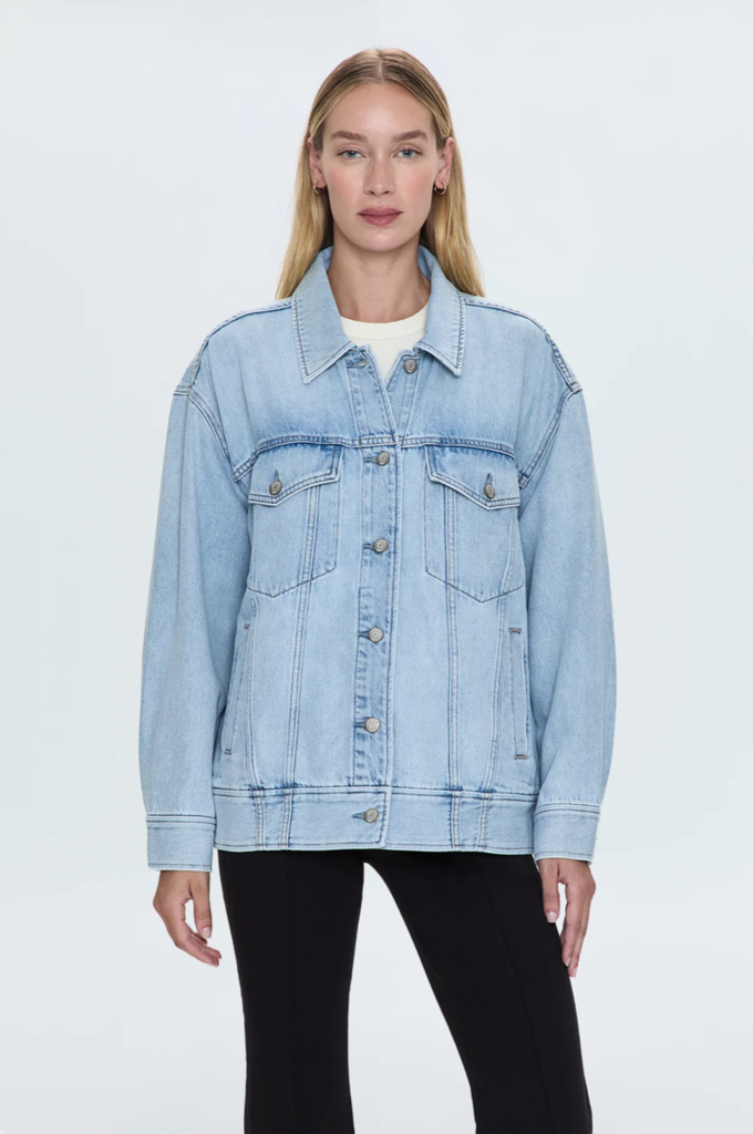 PISTOLA ROWAN BOYFRIEND TRUCKER JACKET