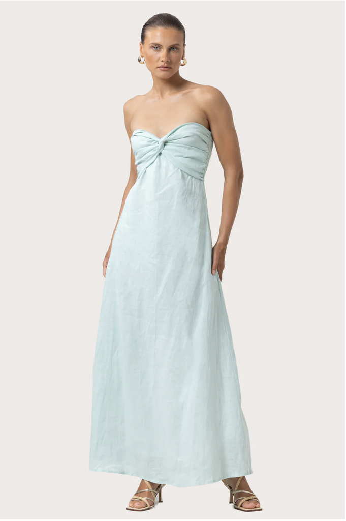 LUSANA MELODY LINEN DRESS