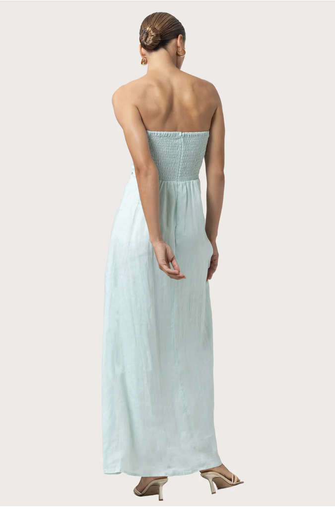 LUSANA MELODY LINEN DRESS