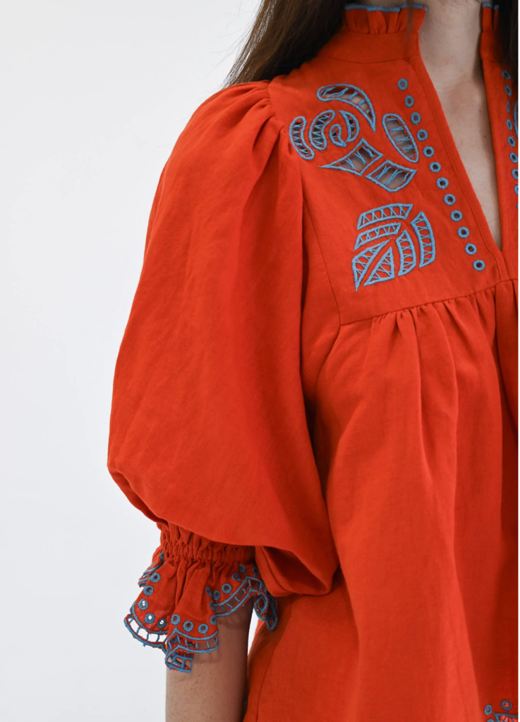 NEVER A WALLFLOWER HIGH NECK TOP