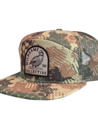 FIELDSTONE WILD GAME 7 PANEL QUAIL PATCH HAT
