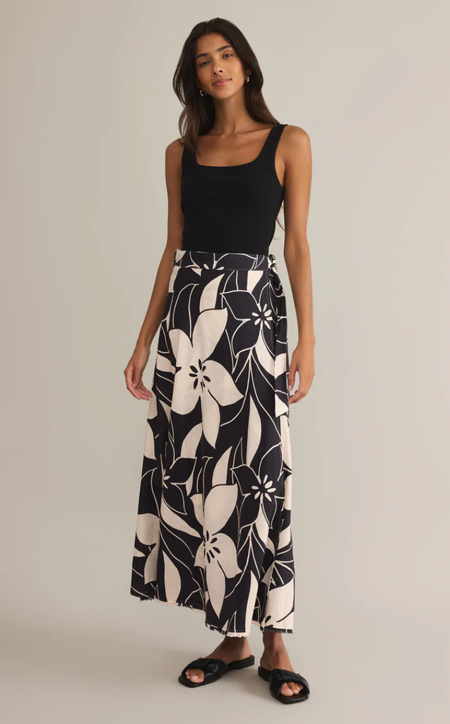 Z SUPPLY SALERNO MADERO WRAP SKIRT