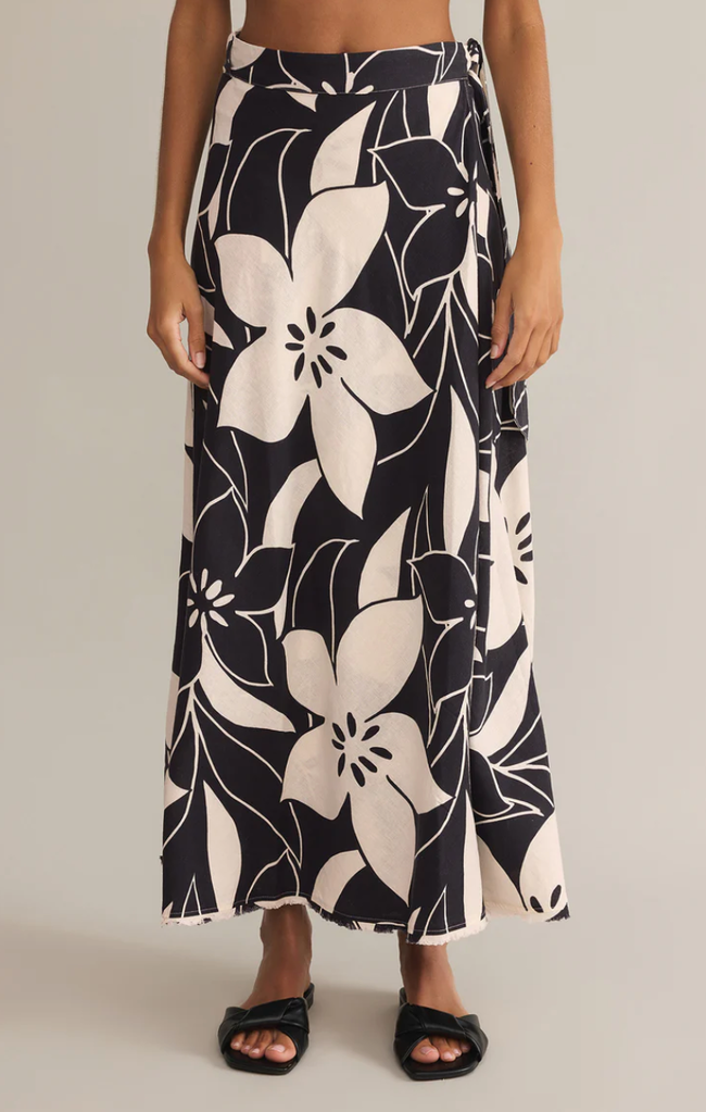 Z SUPPLY SALERNO MADERO WRAP SKIRT