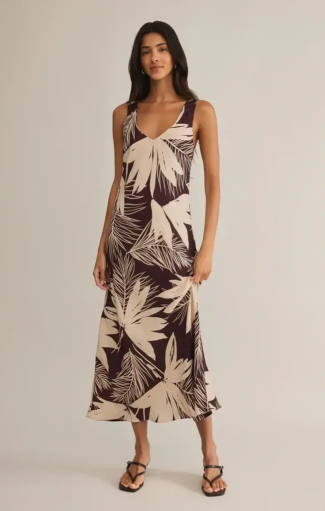 Z SUPPLY HANA PALMERA MAXI DRESS