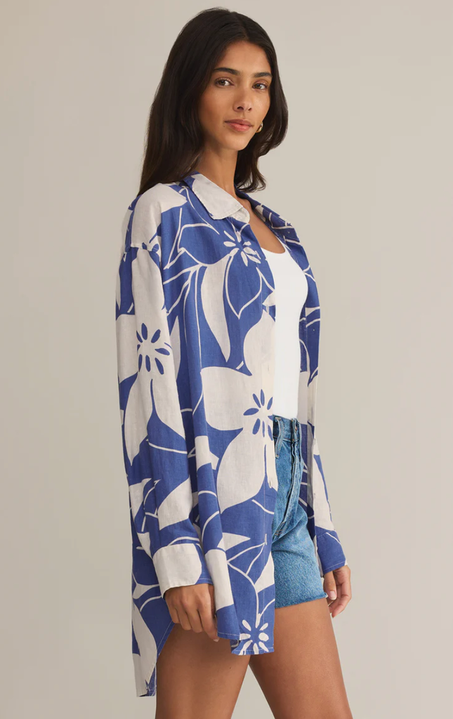 Z SUPPLY TOMAS MADERO BUTTON UP TOP
