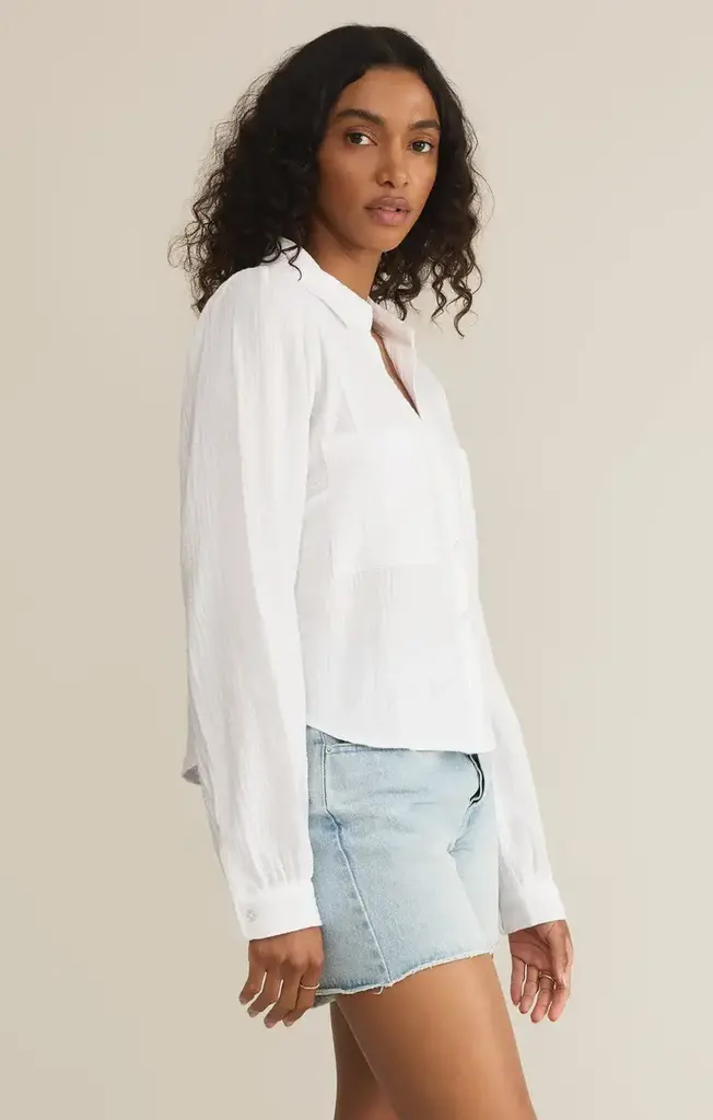 Z SUPPLY CAMPO BUTTON UP TOP