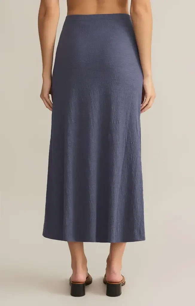 Z SUPPLY DELAVINE TEXTURED MIDI SKIRT