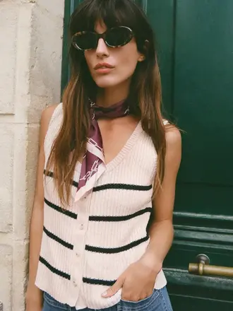 Z SUPPLY SYCAMORE STRIPE SWEATER VEST