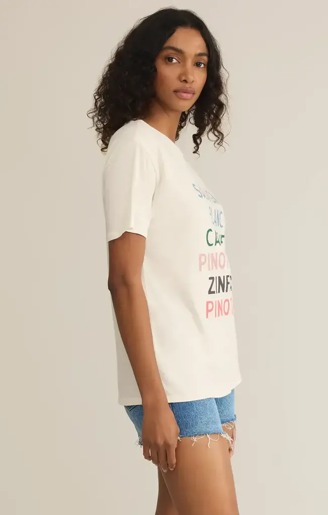 Z SUPPLY VINO BOYFRIEND TEE