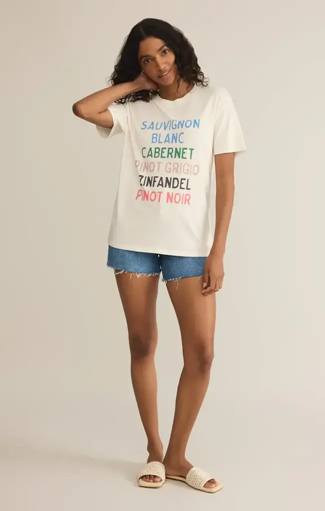 Z SUPPLY VINO BOYFRIEND TEE