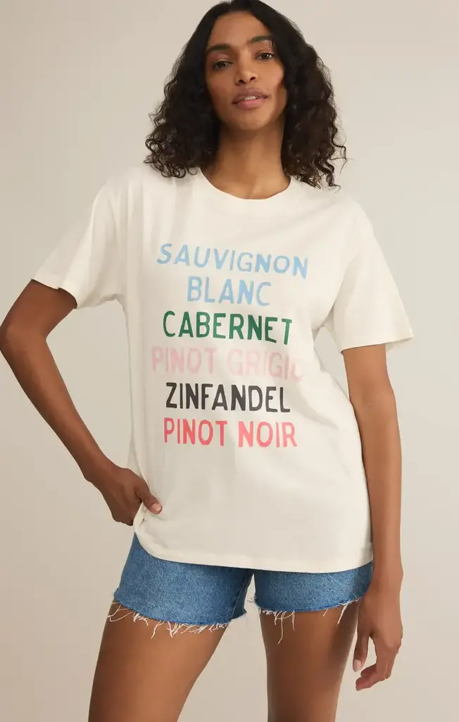 Z SUPPLY VINO BOYFRIEND TEE