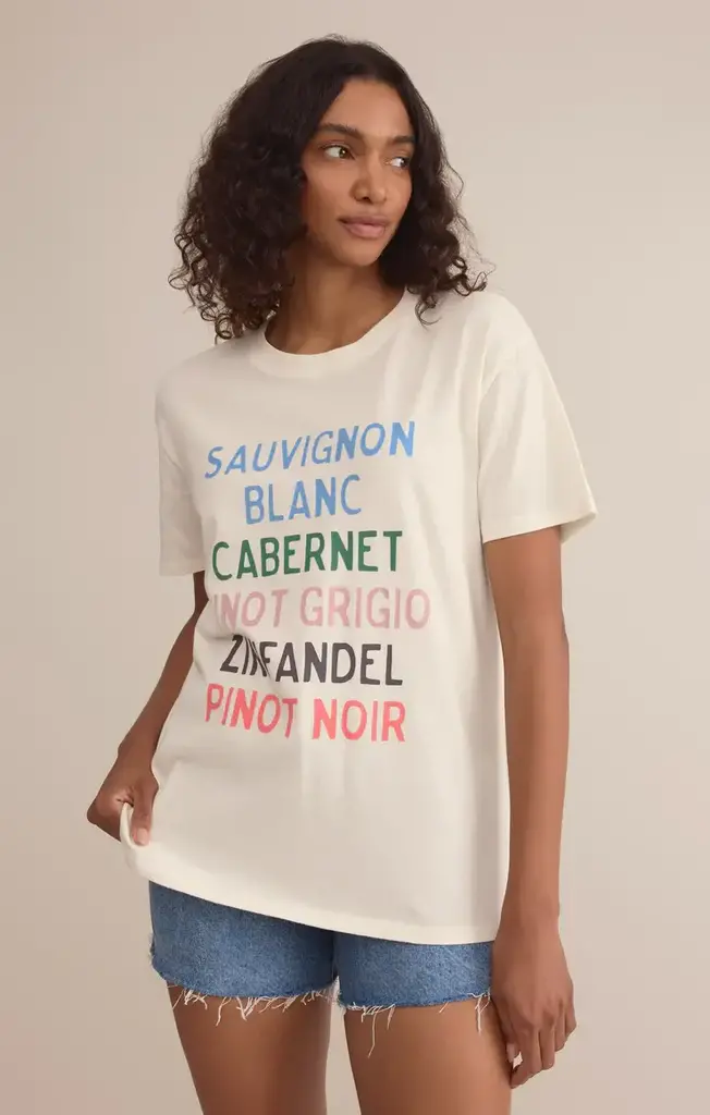 Z SUPPLY VINO BOYFRIEND TEE