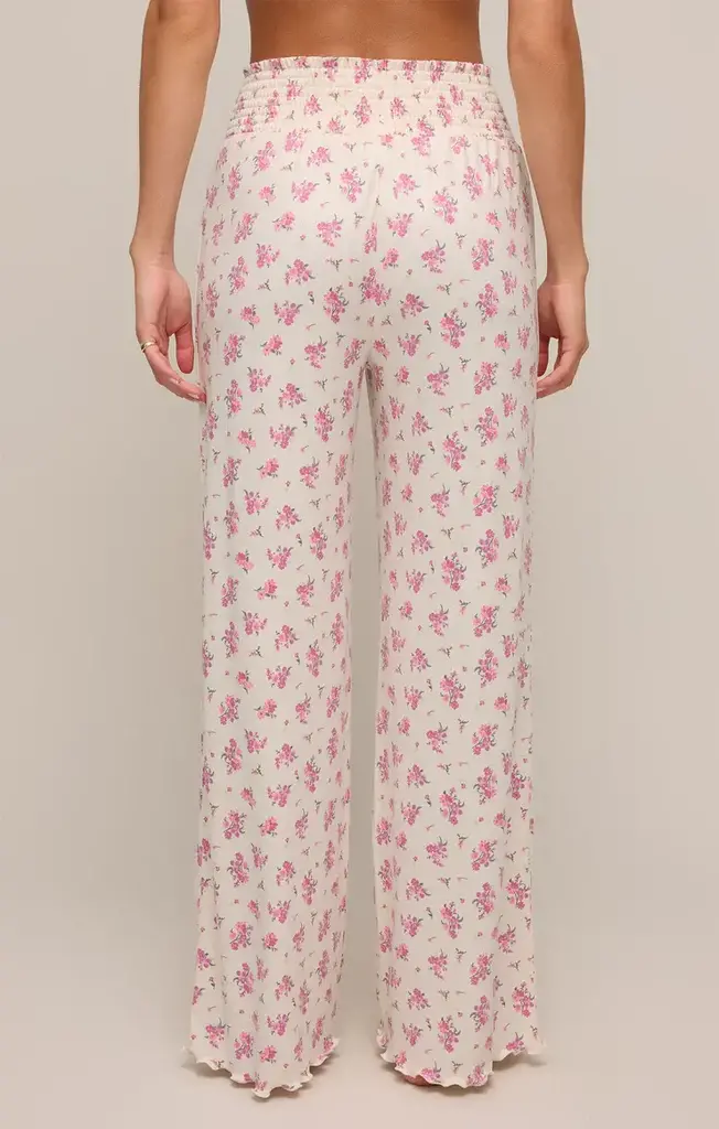 Z SUPPLY DAWN DITSY POINTELLE FLORAL PANT