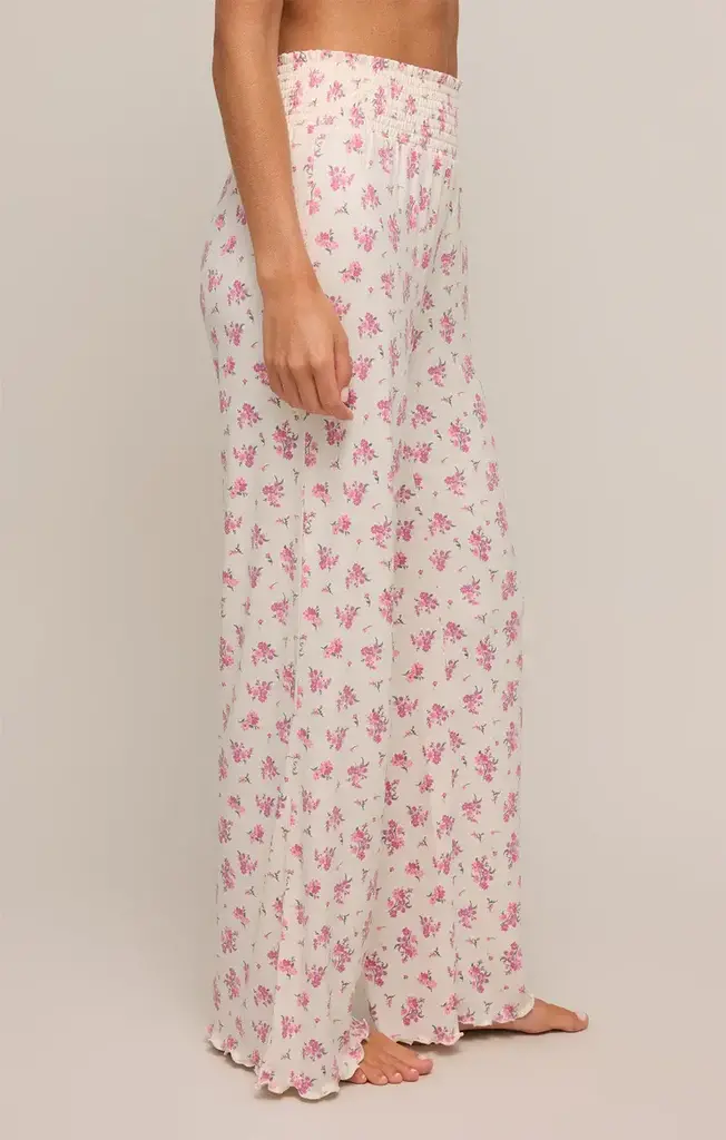 Z SUPPLY DAWN DITSY POINTELLE FLORAL PANT