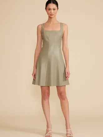 Lucy Paris MISTY SKATER DRESS