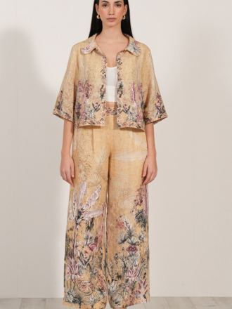 RANNA GILL FIORIA WIDE LEG PANT