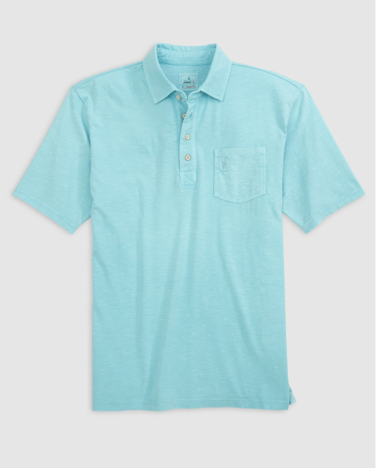 JOHNNIE-O ORIGINAL 4-BUTTON POLO COASTAL WASH