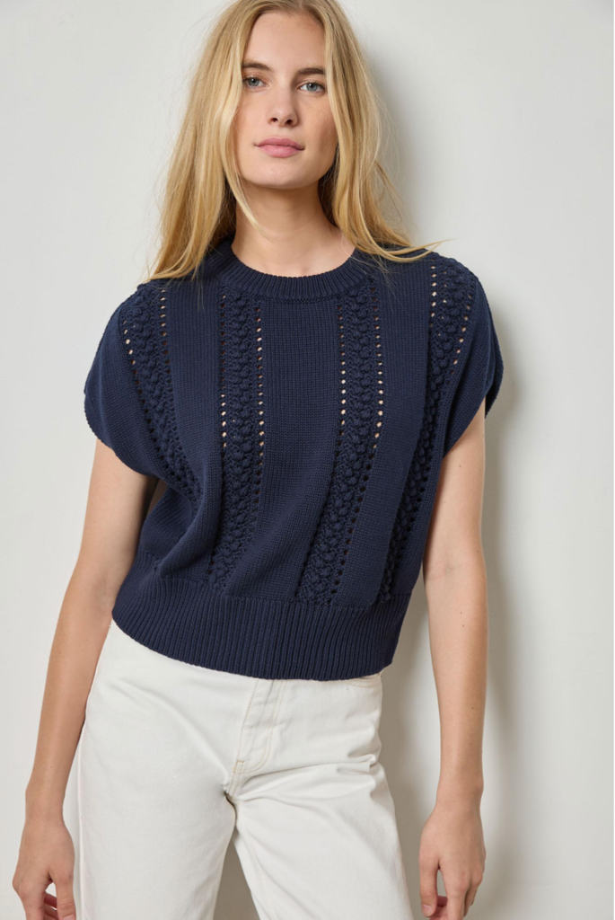 WEDGE CREWNECK SWEATER