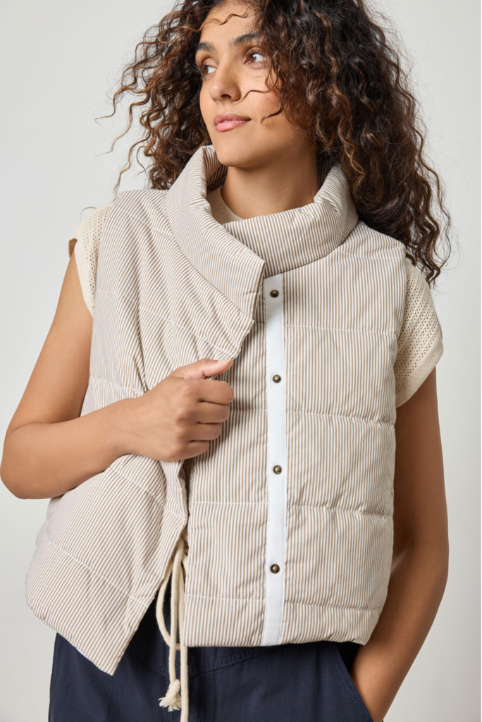 STRIPED VEST