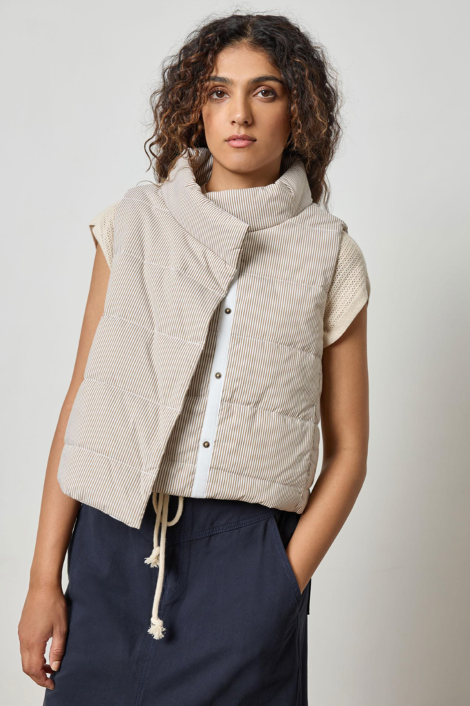 STRIPED VEST