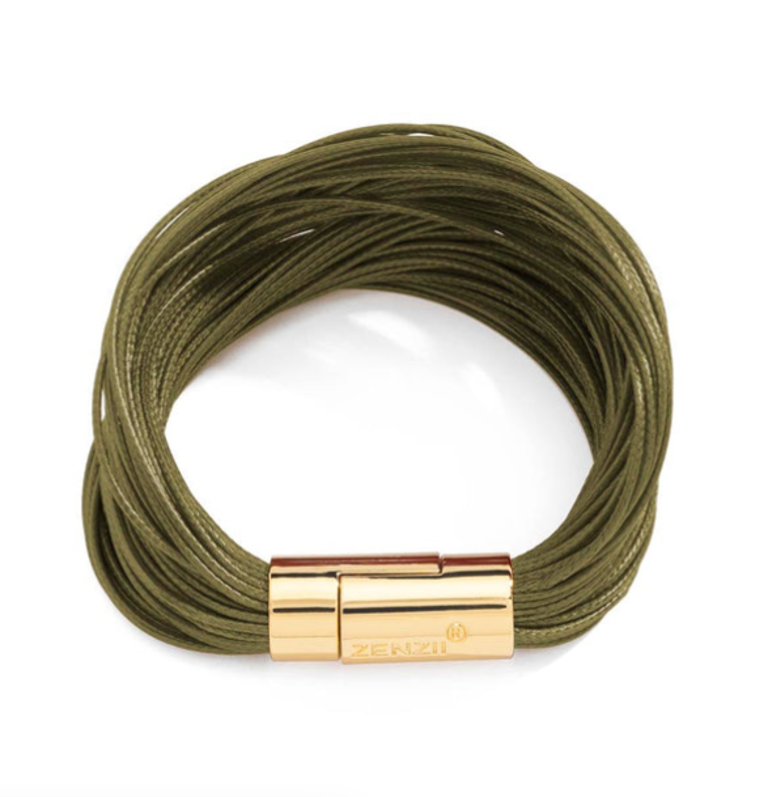 LAYERED LEATHER ROPE BRACELET