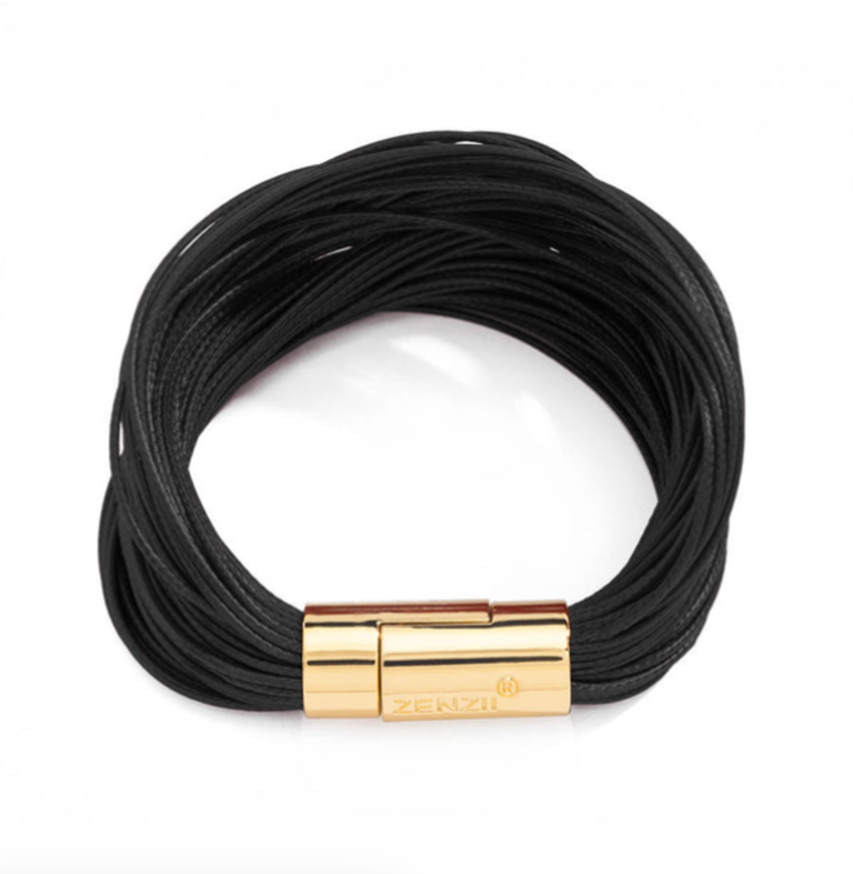 LAYERED LEATHER ROPE BRACELET