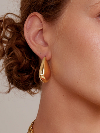 SCULPTURAL DROP EARRINGS