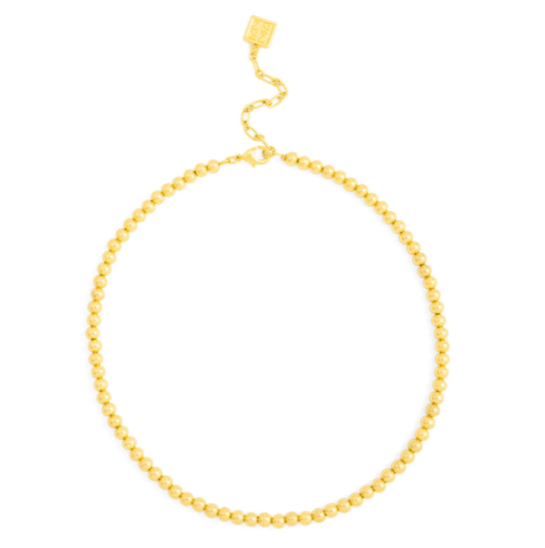 SMALL BEADED COLLAR NECKLACE